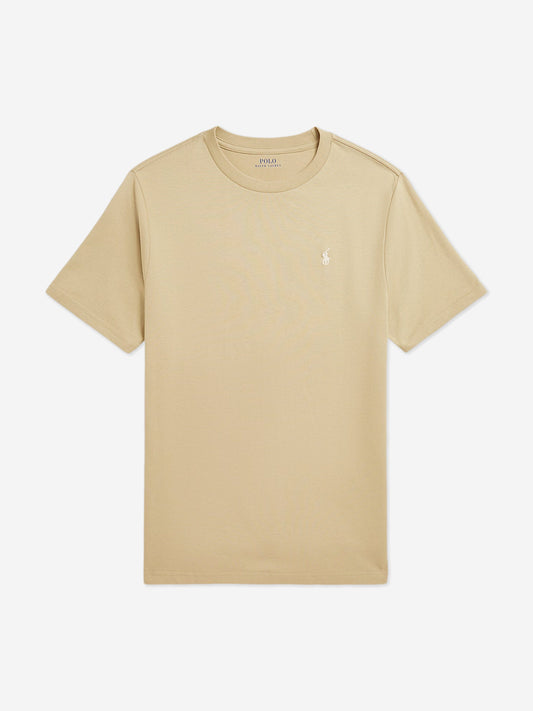Kids Logo T-Shirt in Beige