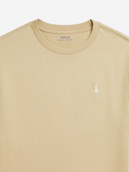 Kids Logo T-Shirt in Beige