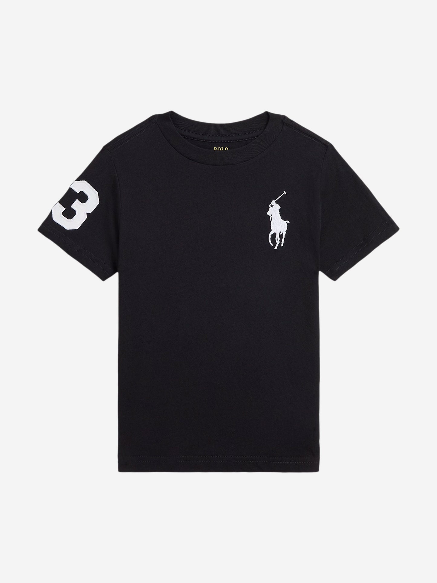 Boys Logo T-Shirt in Black