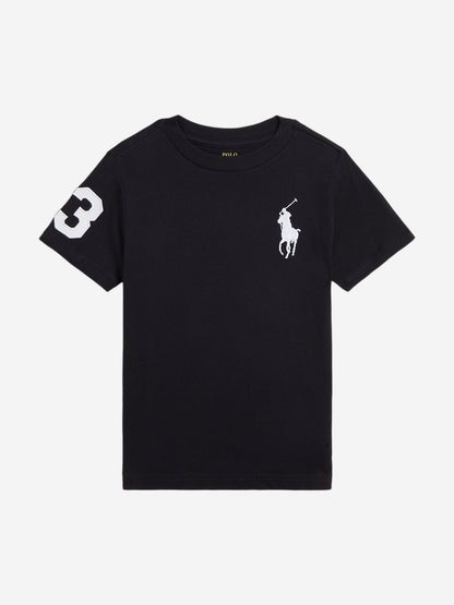 Boys Logo T-Shirt in Black