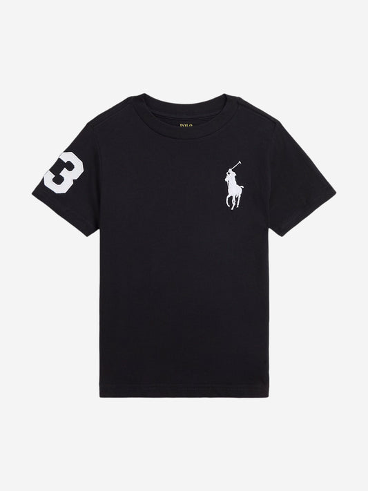 Boys Logo T-Shirt in Black