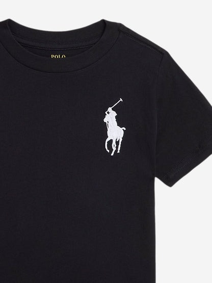 Boys Logo T-Shirt in Black