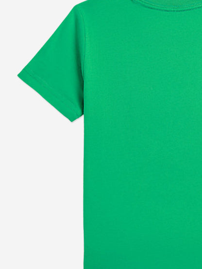 Boys Polo Bear T-Shirt in Green