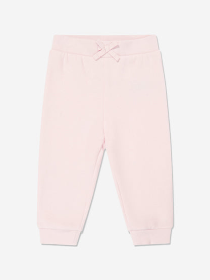 Baby Girls Logo Tracksuit in Pink