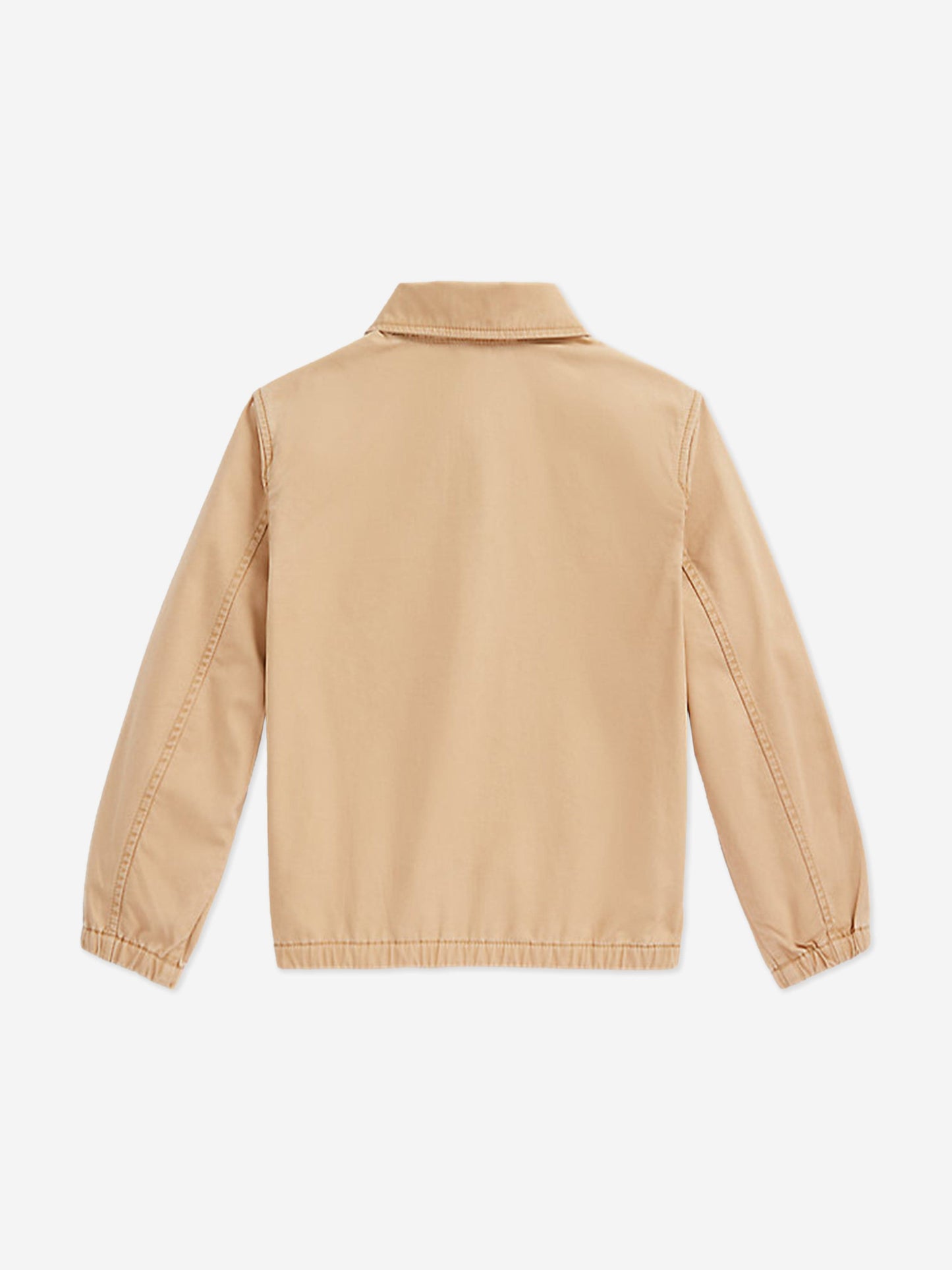 Boys Bayport Cotton Jacket in Beige