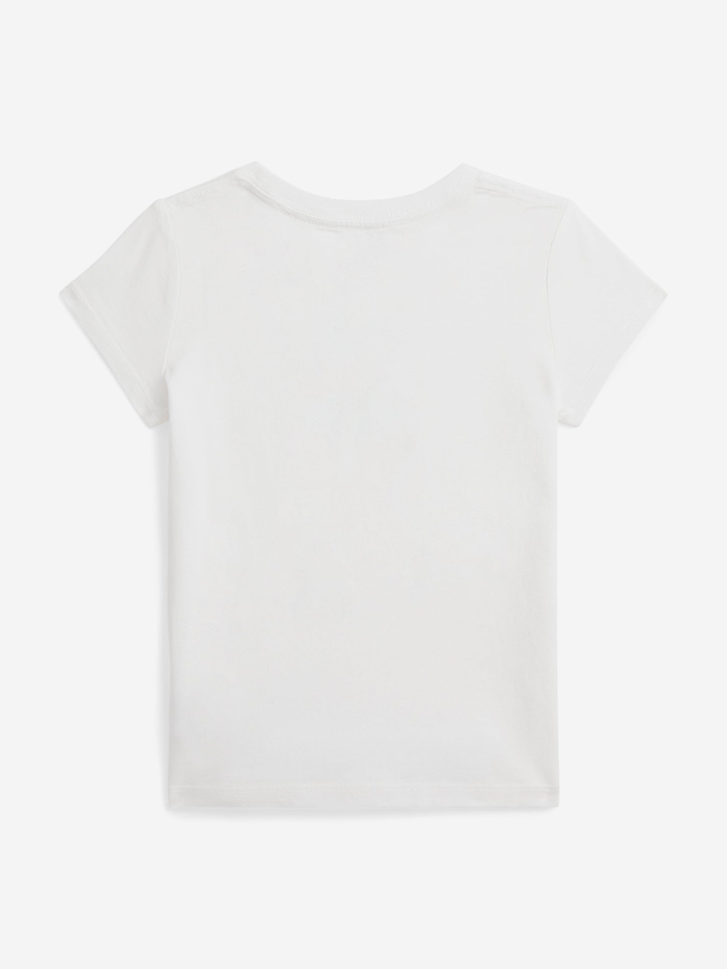 Girls Polo Bear T-Shirt in White