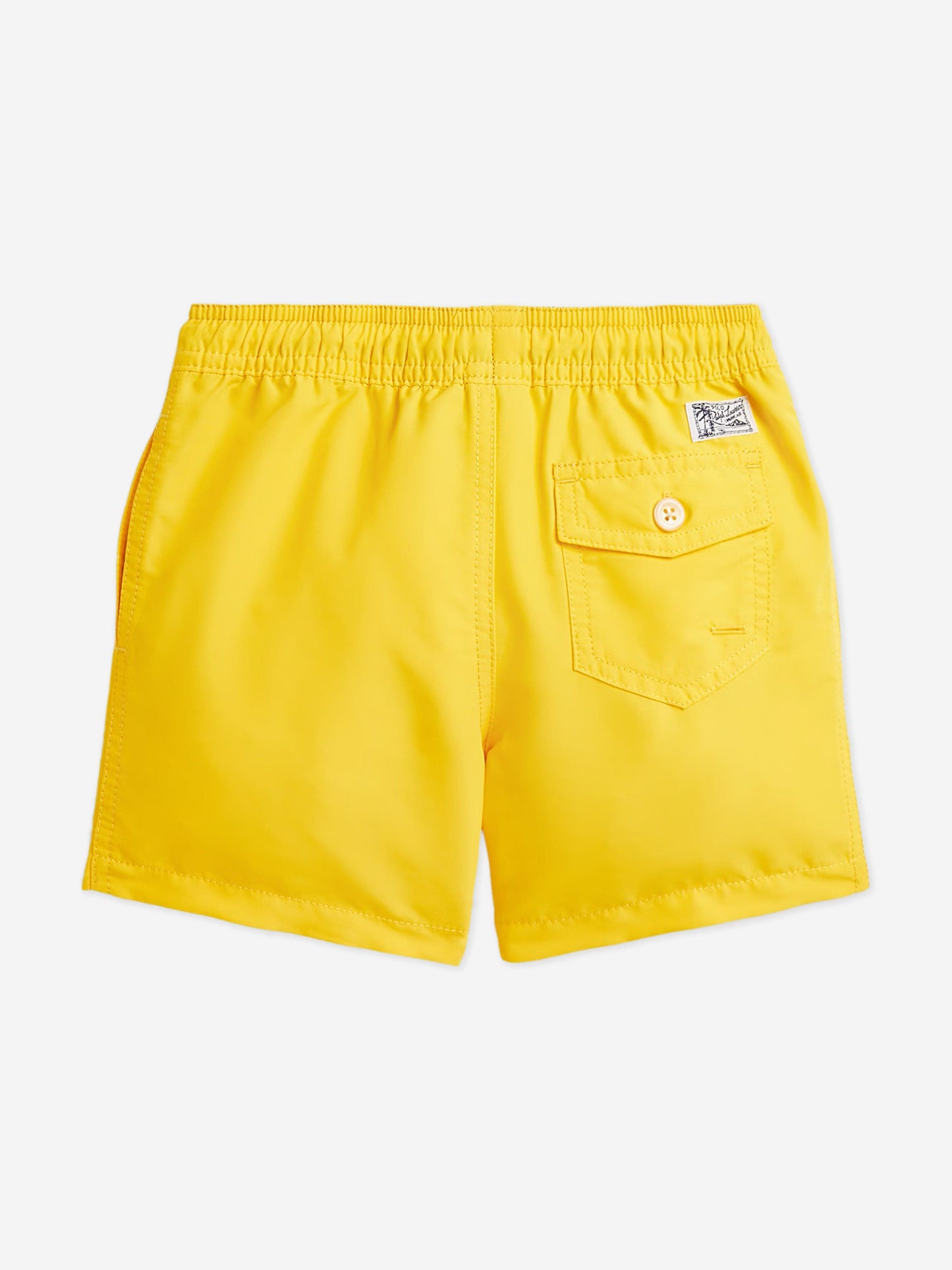 Boys Logo Swim Shorts in Yellow