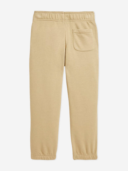 Boys Polo Joggers in Beige