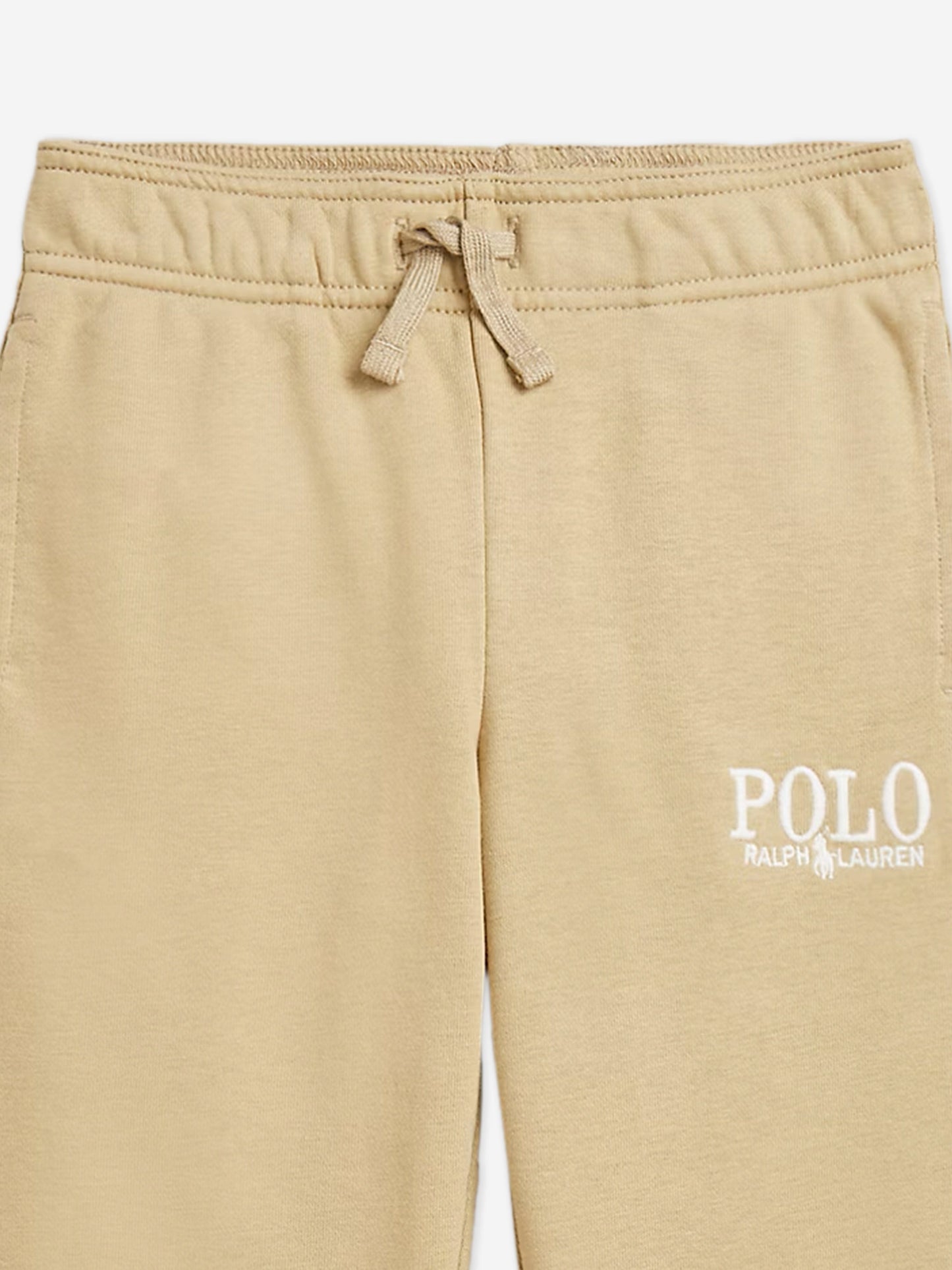 Boys Polo Joggers in Beige