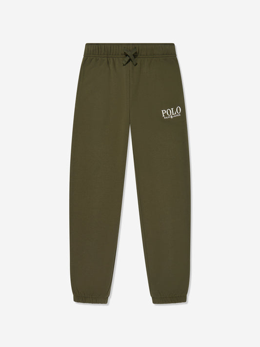 Boys Polo Joggers in Green