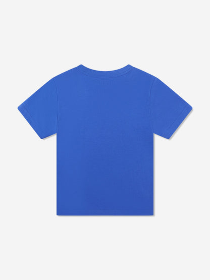 Boys Polo T-Shirt in Blue