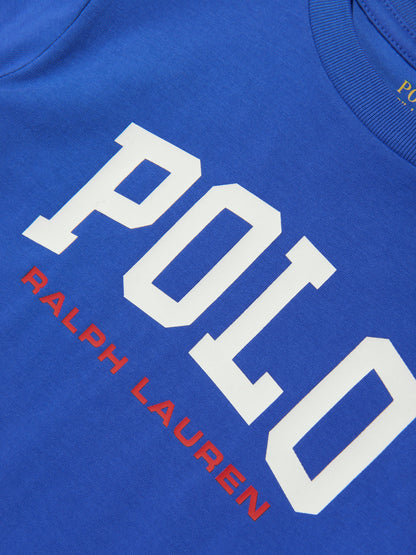 Boys Polo T-Shirt in Blue
