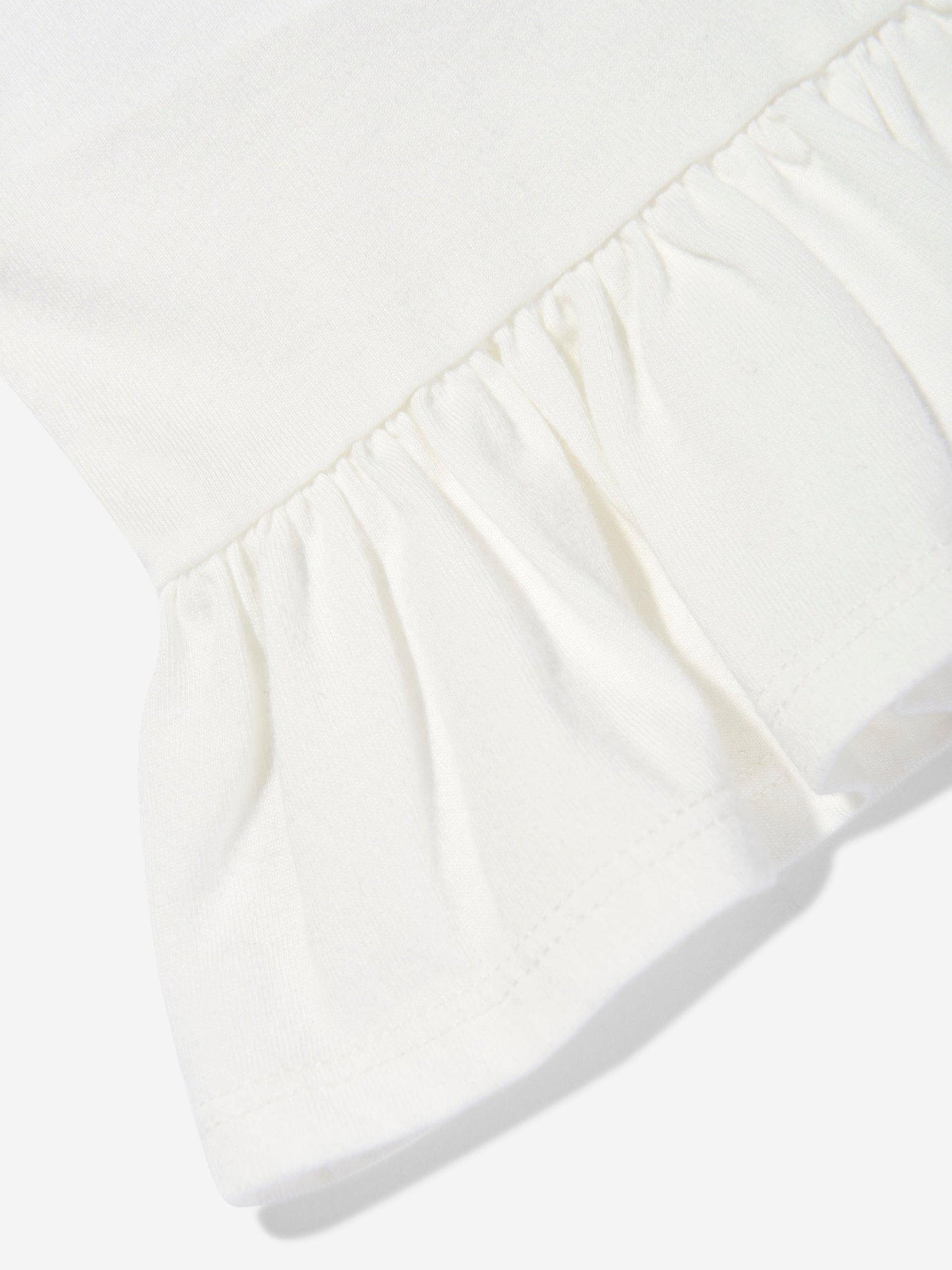 Ralph Lauren Baby Girls Polo Bear Peplum T-Shirt in White