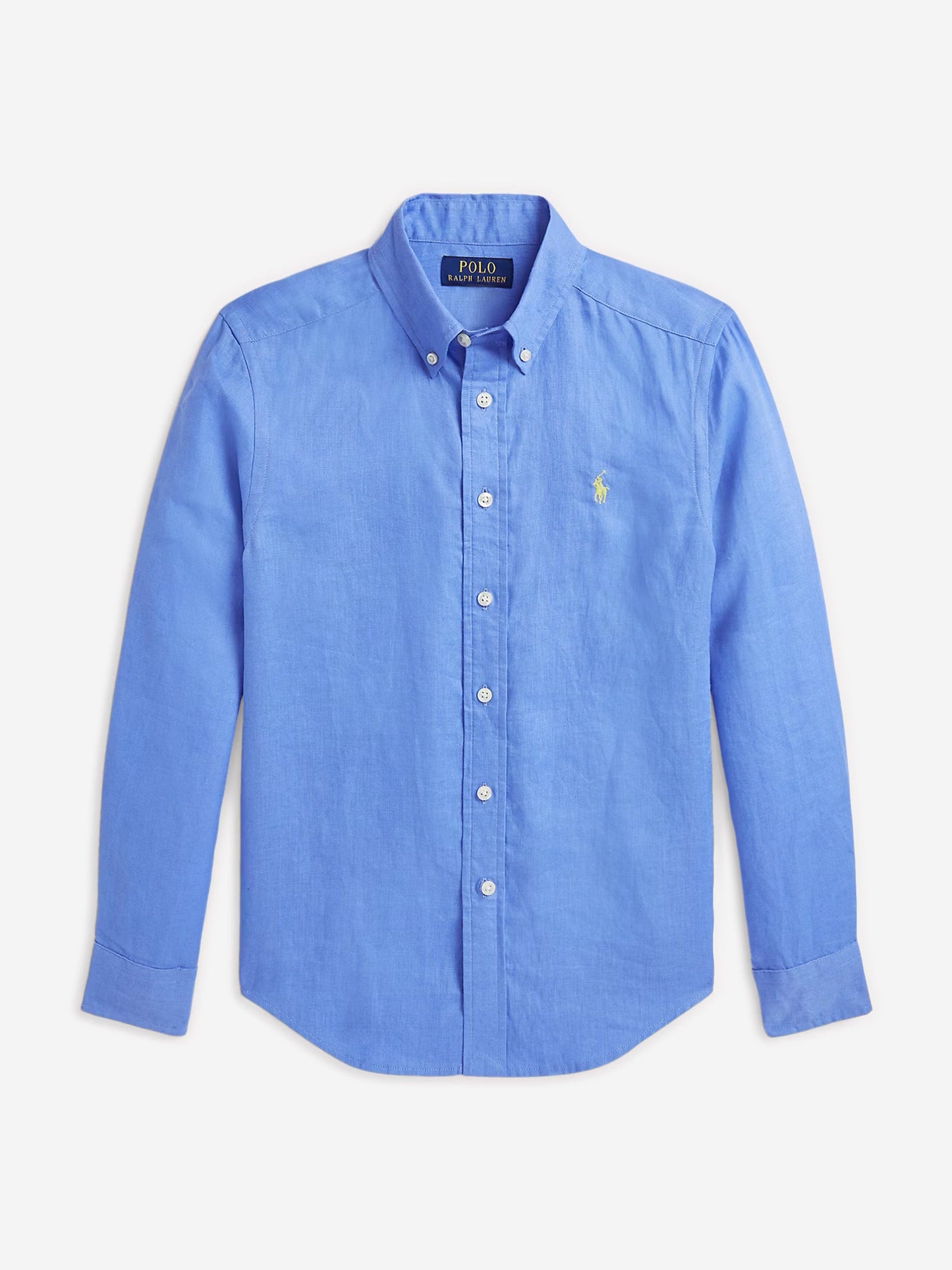 Boys Linen Shirt in Blue