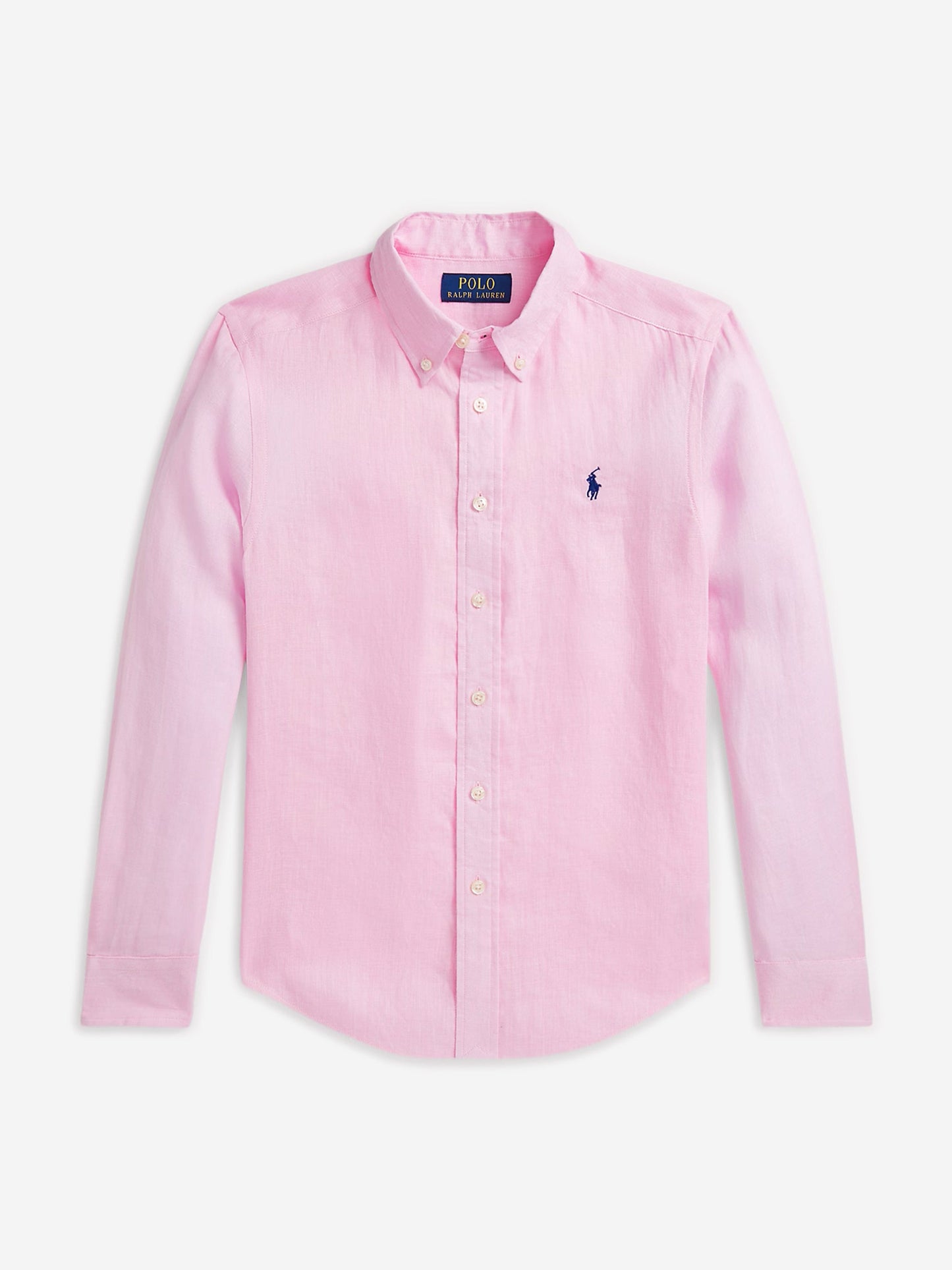 Boys Linen Shirt in Pink