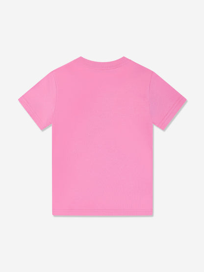 Boys Logo T-Shirt in Pink