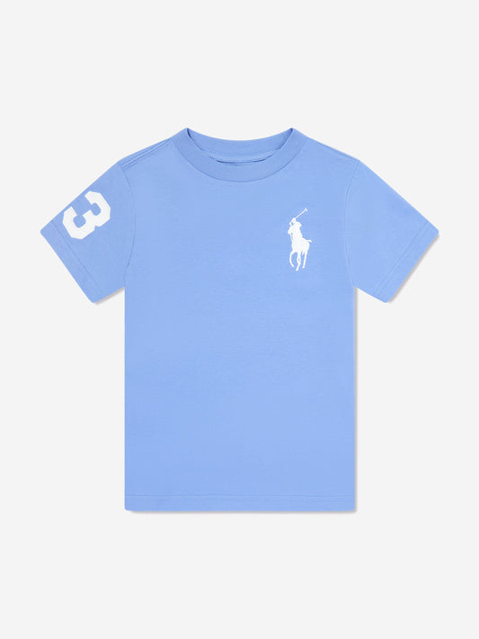 Boys Logo T-Shirt in Blue