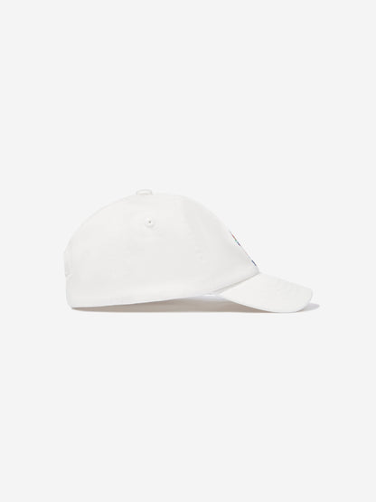 Baby Boys Polo Bear Cap in White