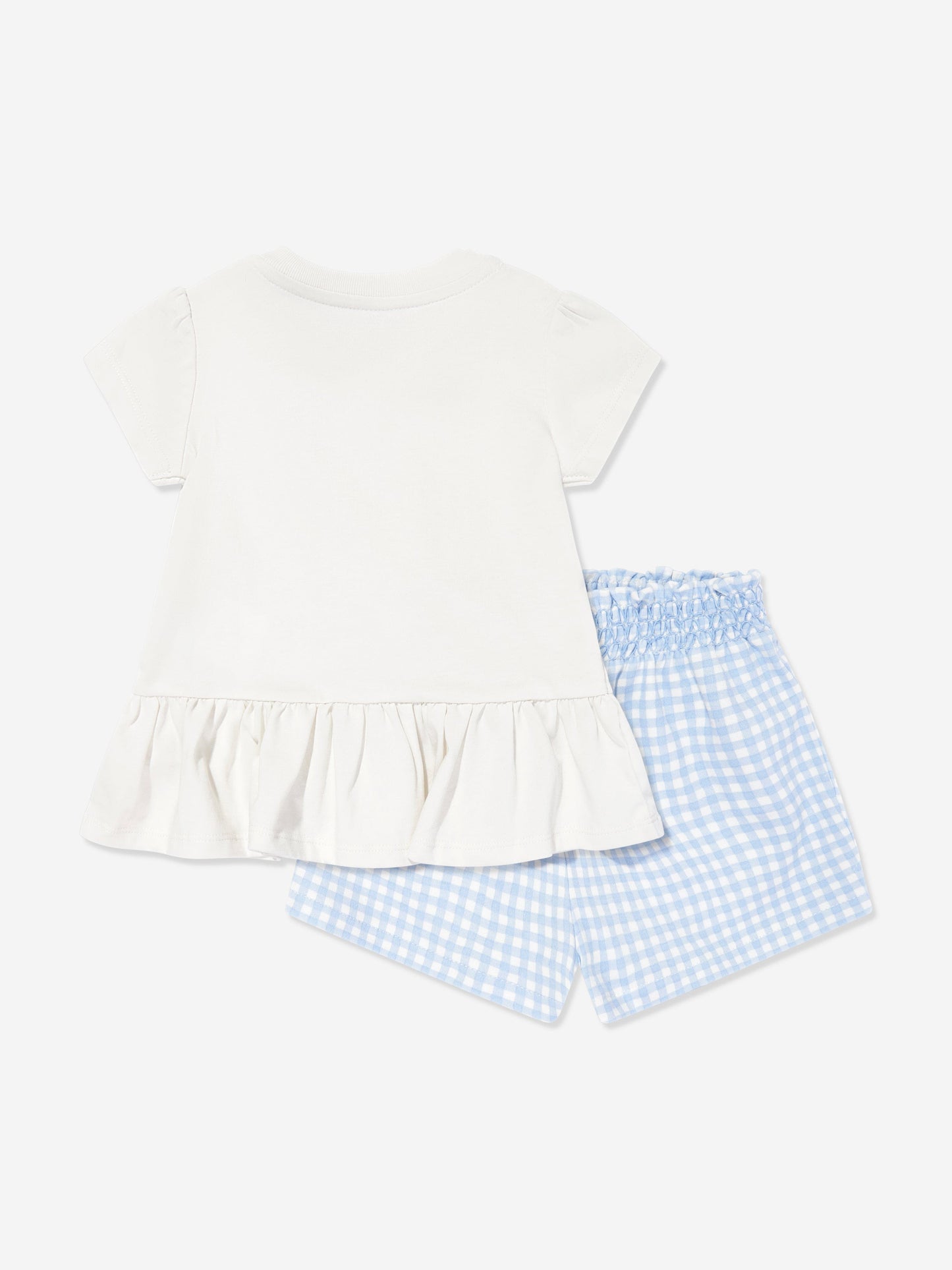 Baby Girls T-Shirt and Shorts Set in Blue