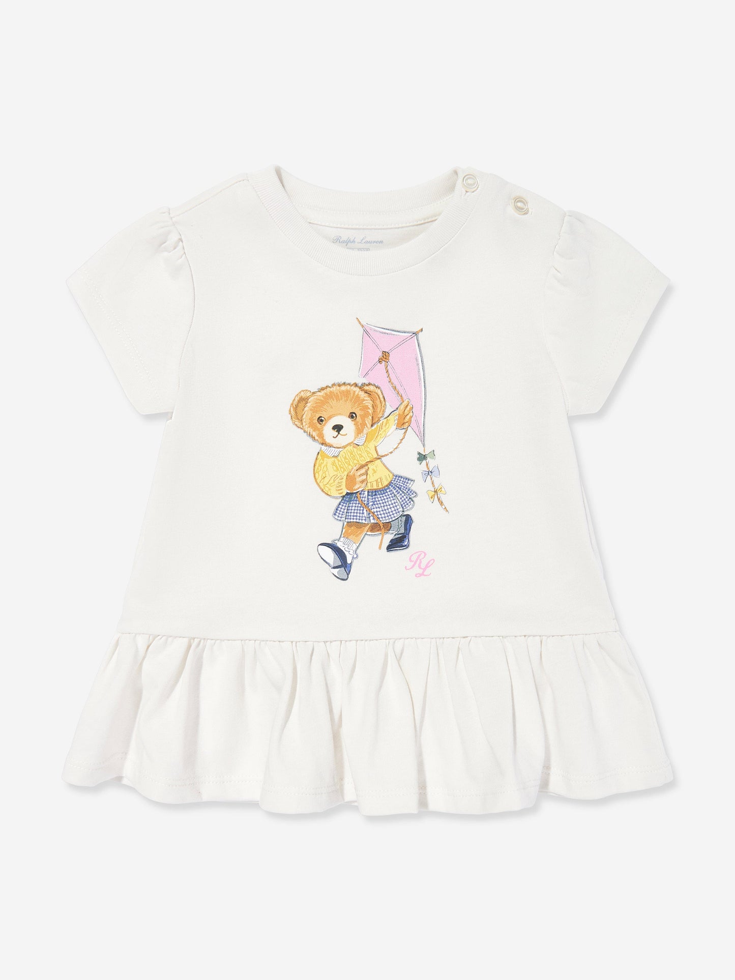 Baby Girls T-Shirt and Shorts Set in Blue