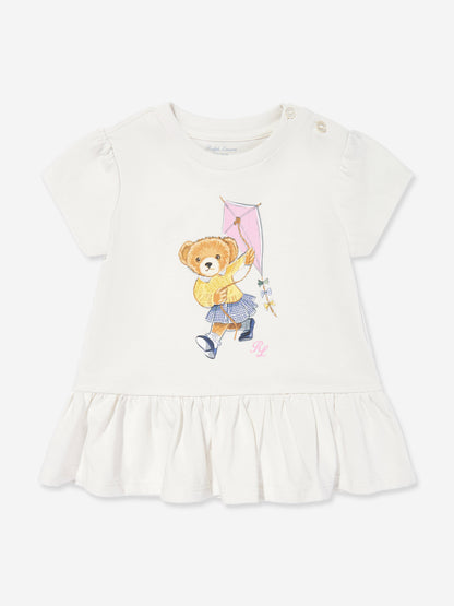 Baby Girls T-Shirt and Shorts Set in Blue