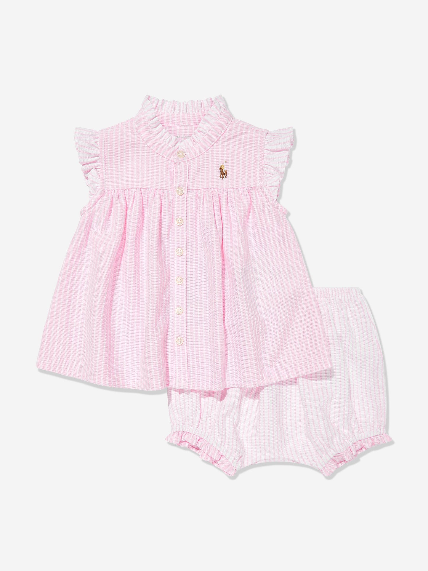 Baby Girls Short Set in Pink