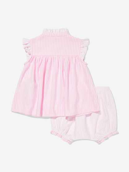 Baby Girls Short Set in Pink