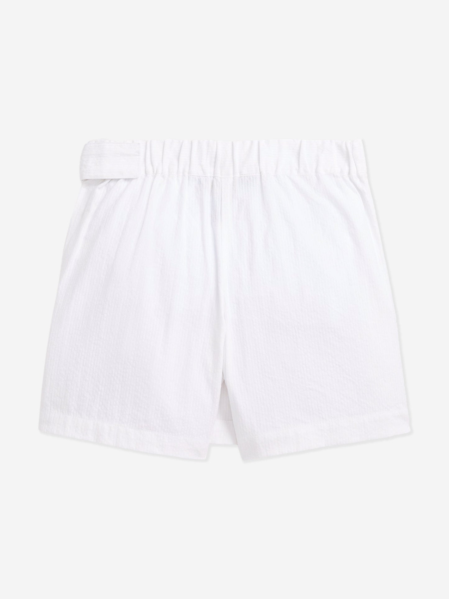Girls Pleated Skort in White