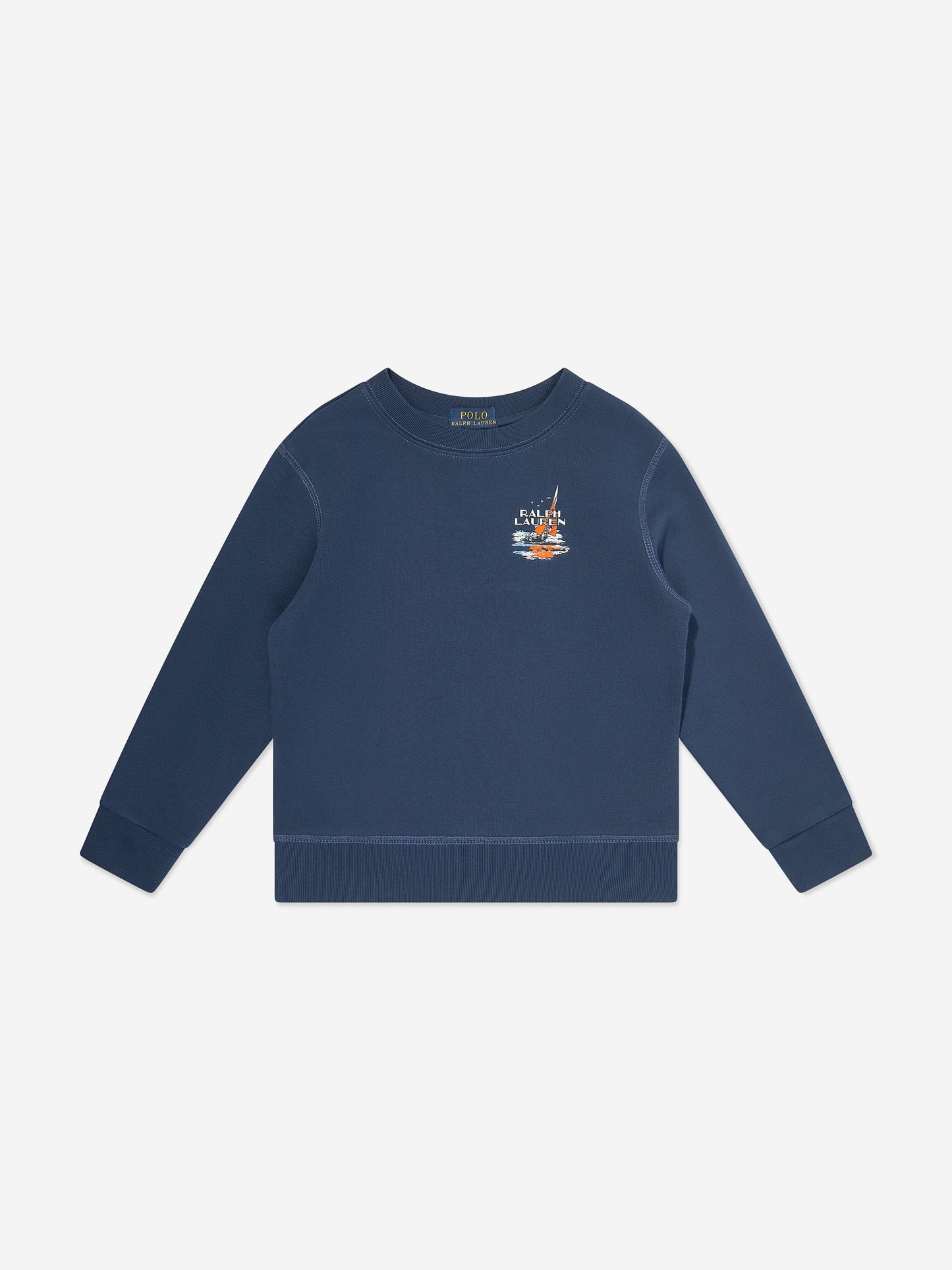 Boys Branded Sweatshirt in Navy
