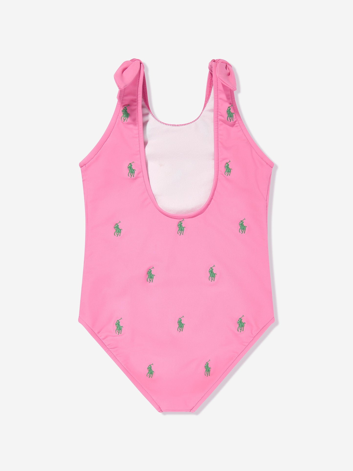 Girls Logo Swimsuit in Pink