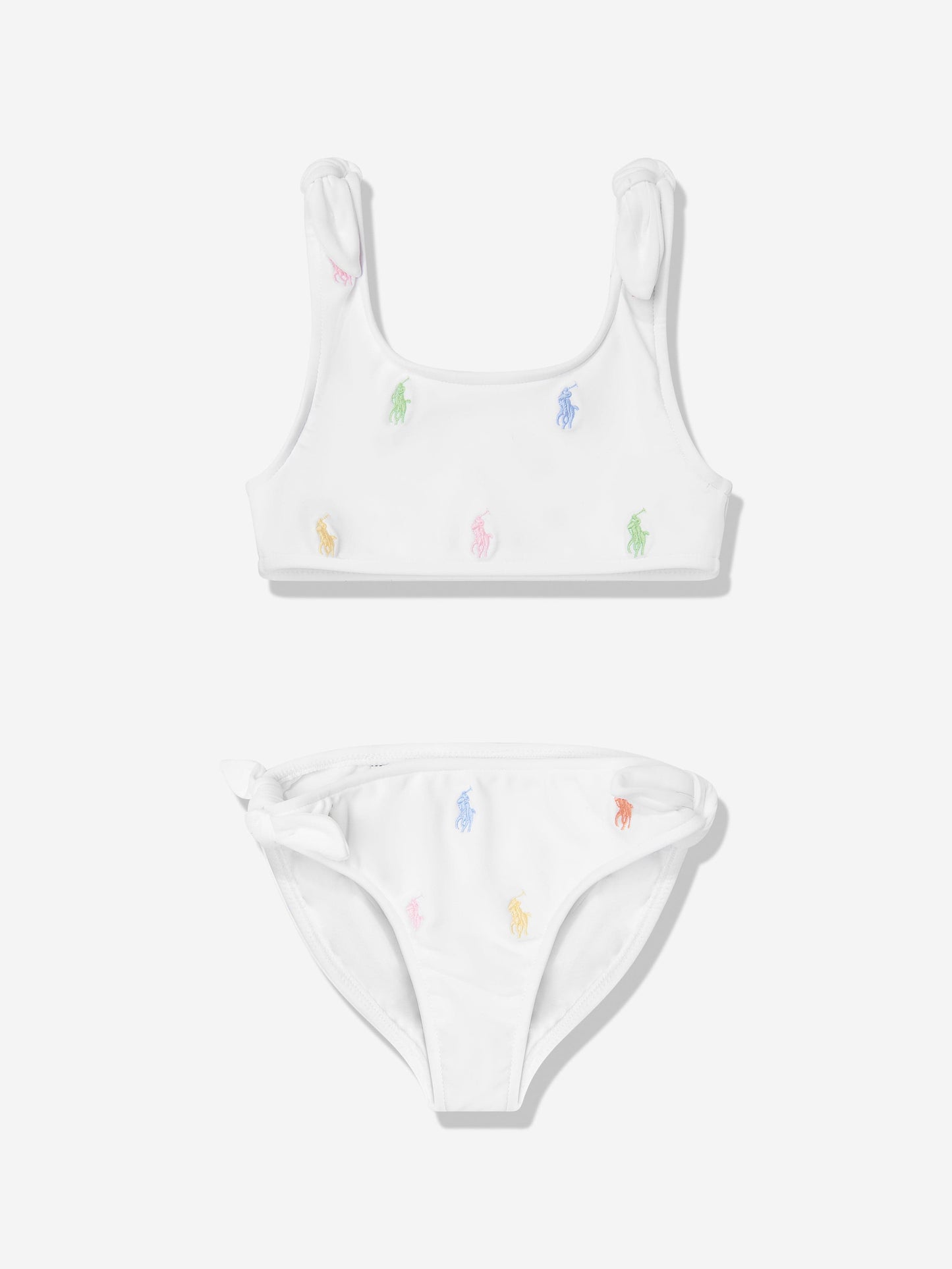 Girls Logo Bikini in White