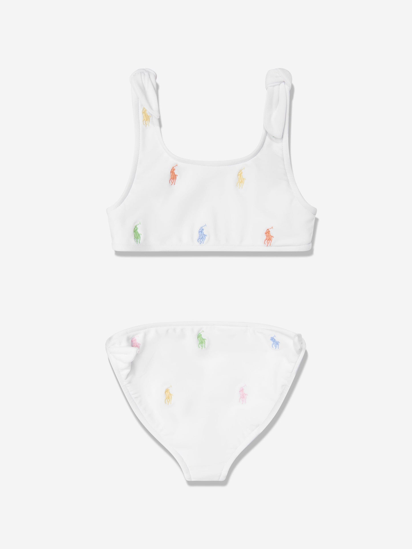 Girls Logo Bikini in White