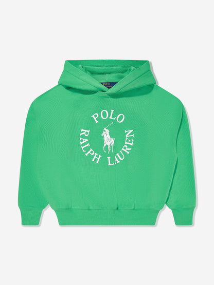 Girls Bubble Hoodie in Green