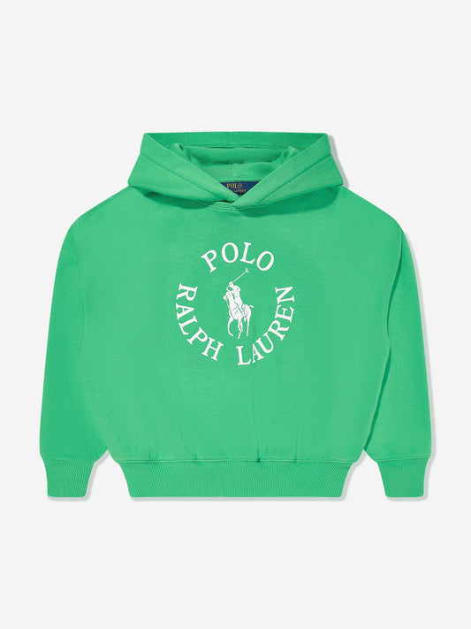 Girls Bubble Hoodie in Green