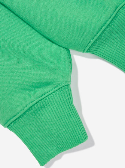 Girls Bubble Hoodie in Green