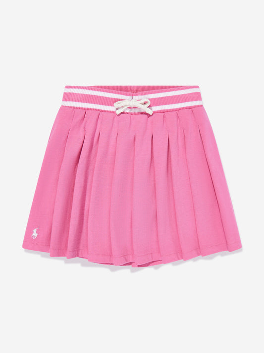Girls Pleated Skort in Pink