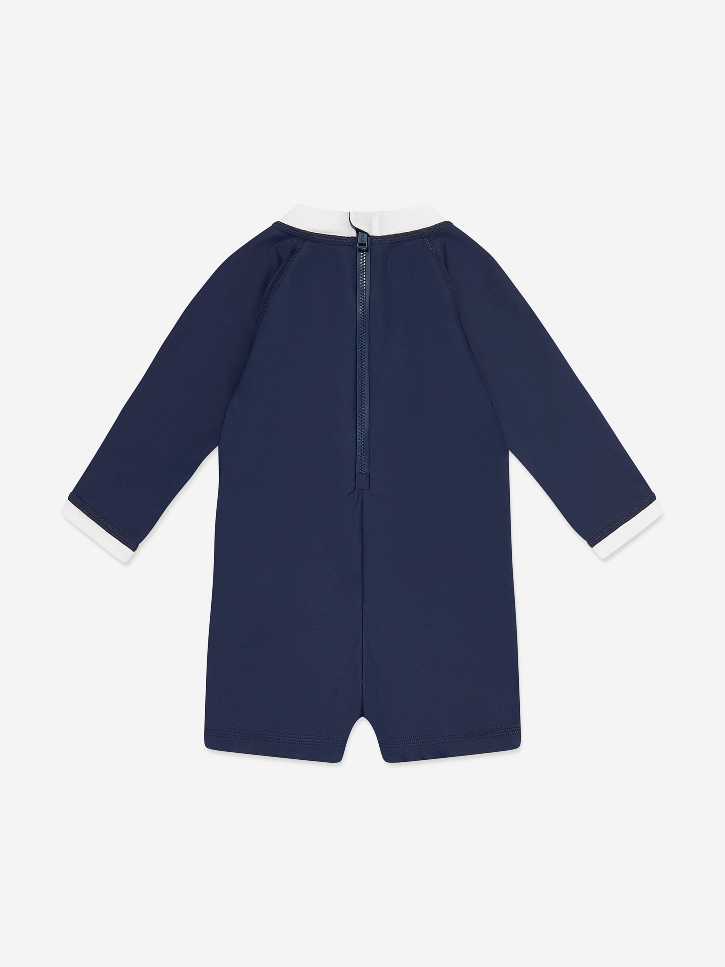 Baby Boys Rash Guard Sunsuit in Navy