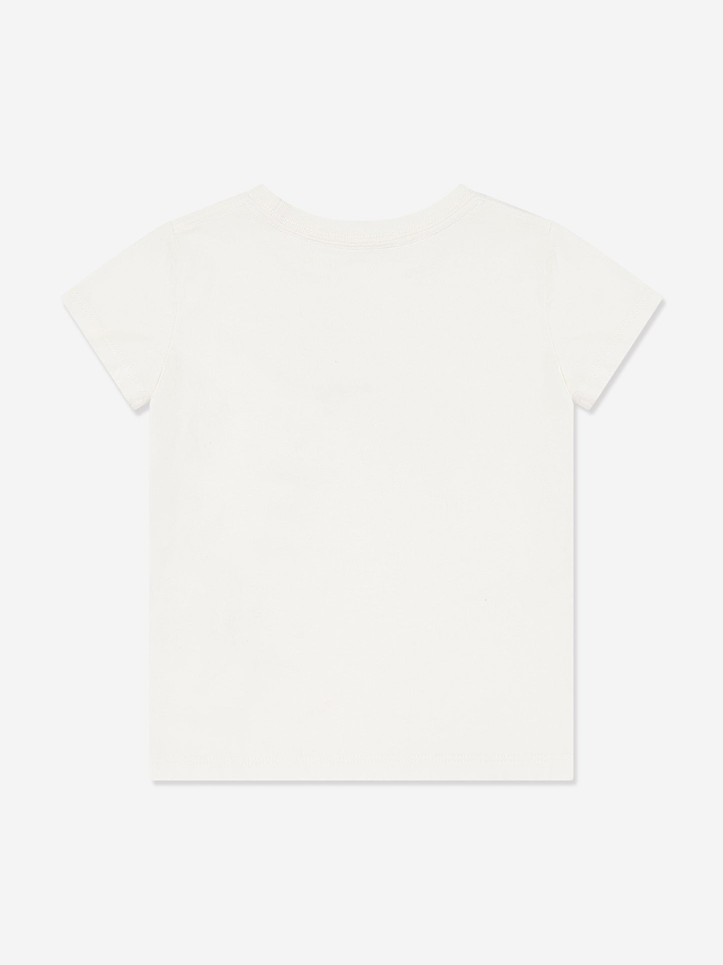 Girls Polo Puppy T-Shirt in White