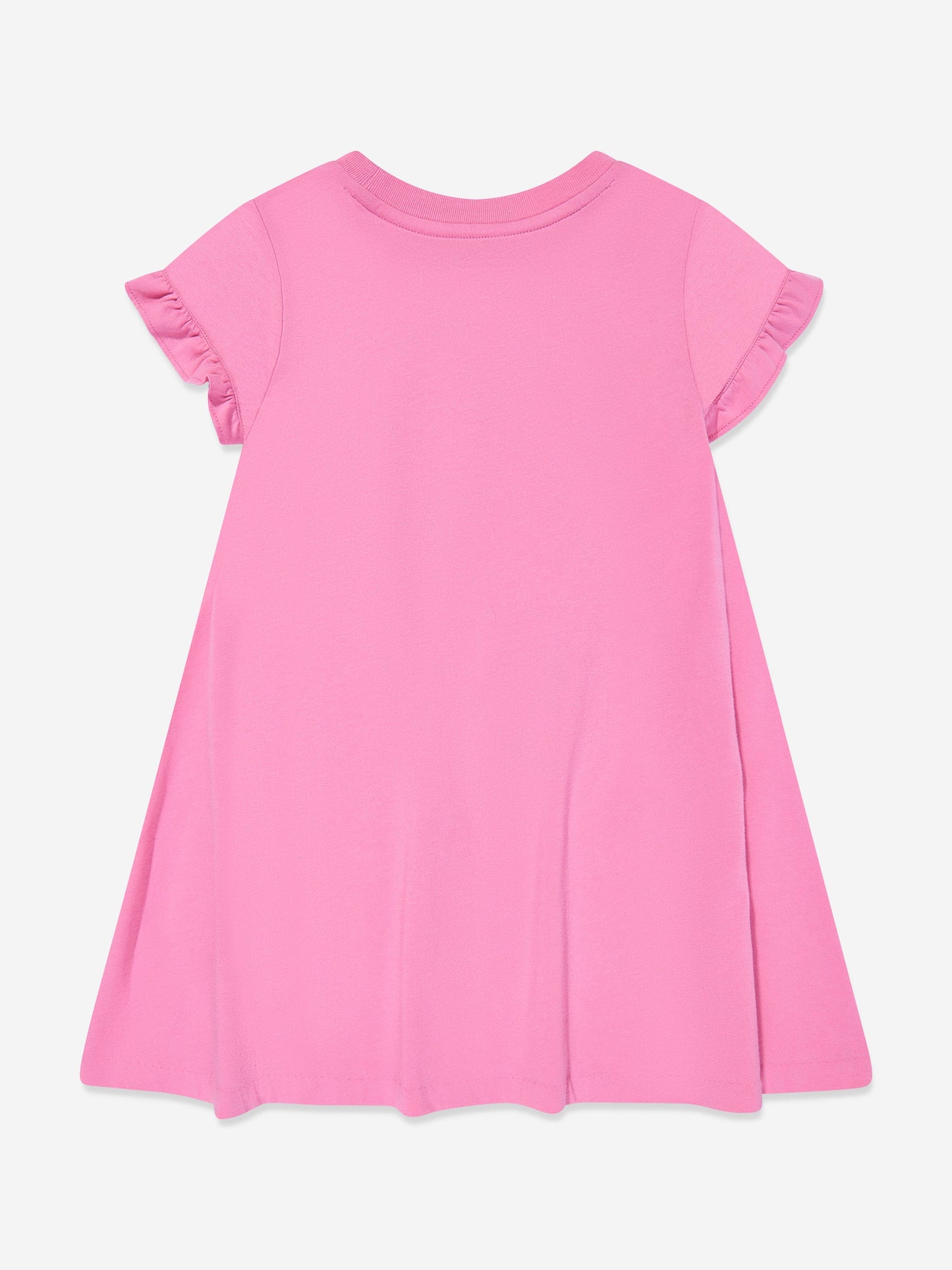 Girls Polo Bear Jersey Dress in Pink