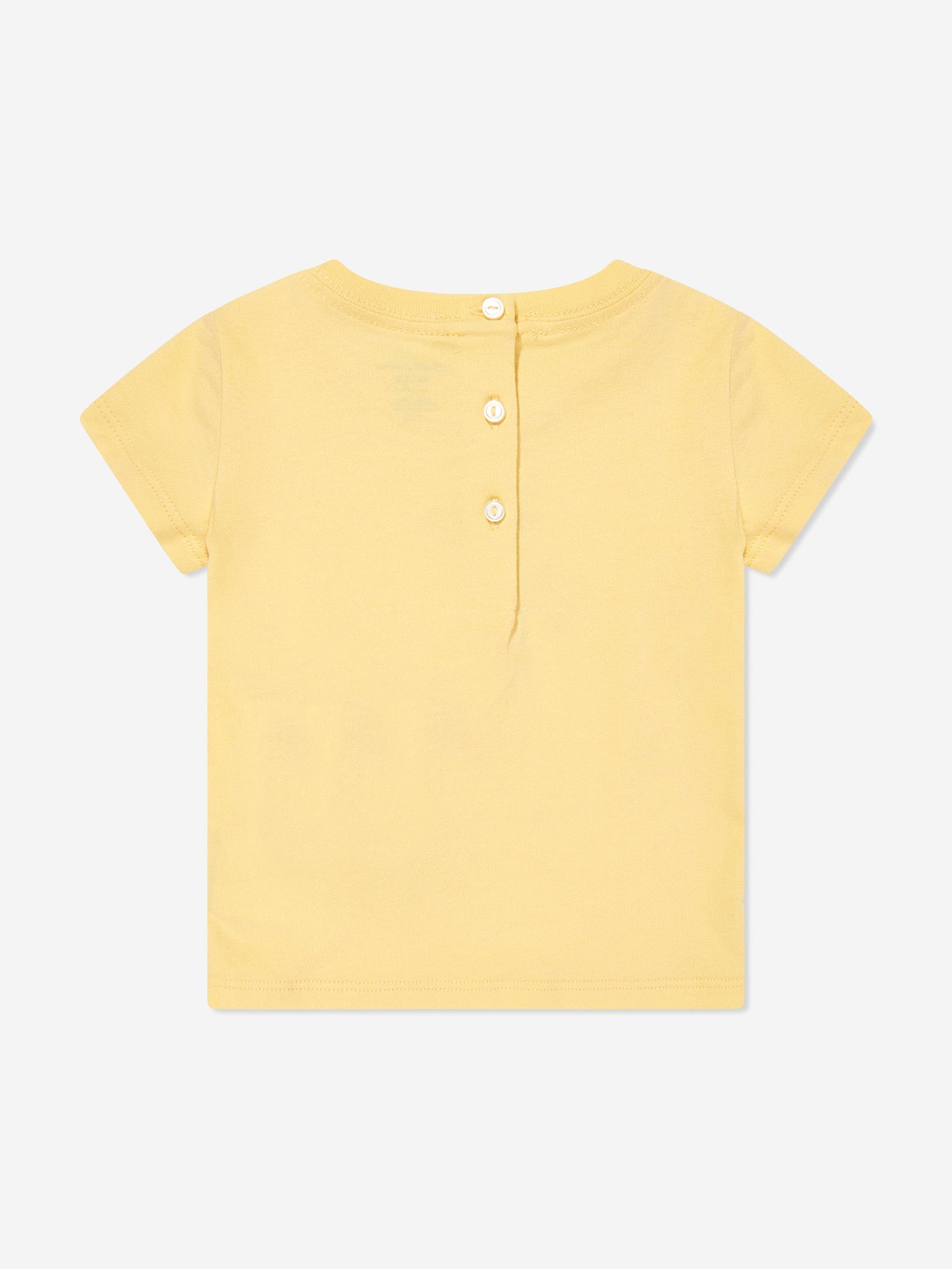 Baby Girls Polo Bear T-Shirt in Yellow
