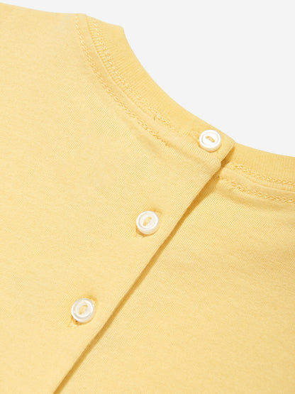 Baby Girls Polo Bear T-Shirt in Yellow