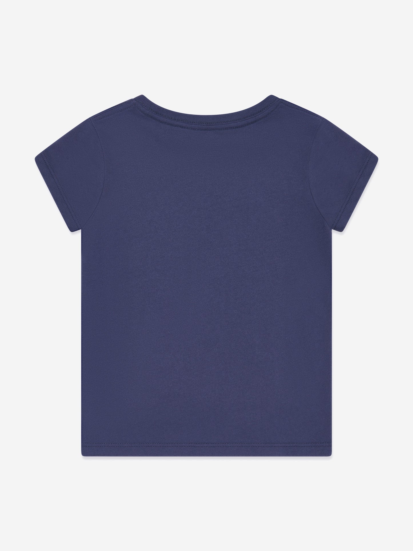 Girls Polo Bear T-Shirt in Navy
