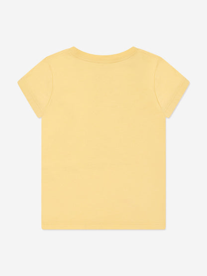 Girls Polo Bear T-Shirt in Yellow
