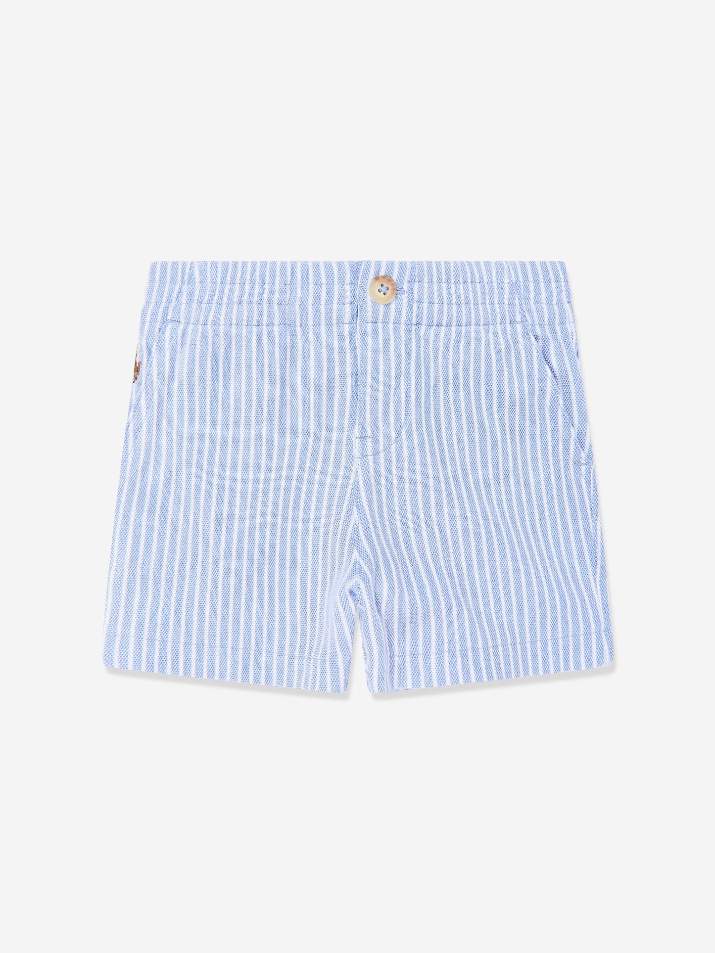 Baby Boys Bear Short Set in Orange