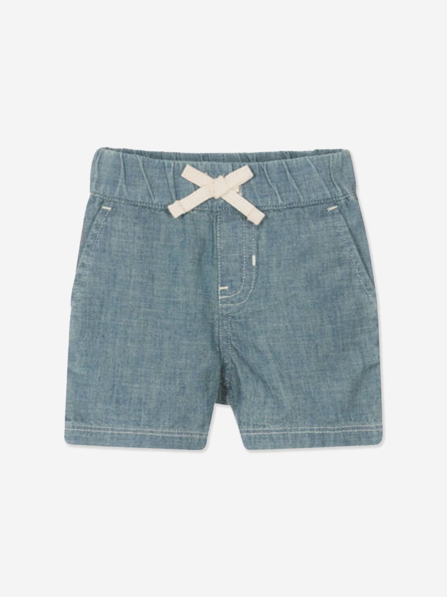 Ralph Lauren Baby Boys Rugby Top and Shorts Set in Multicolour