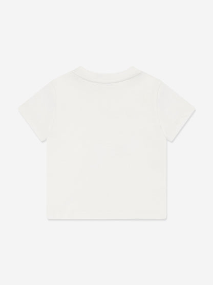 Baby Boys Moped T-Shirt in White