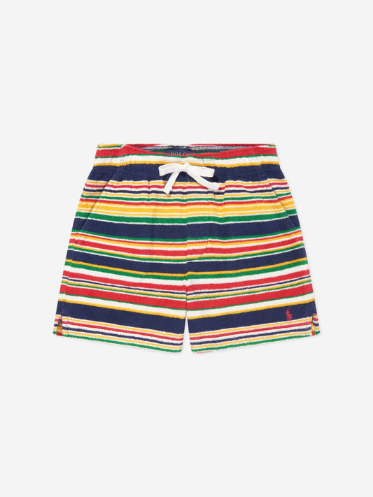 Boys Striped Shorts in Multicolour