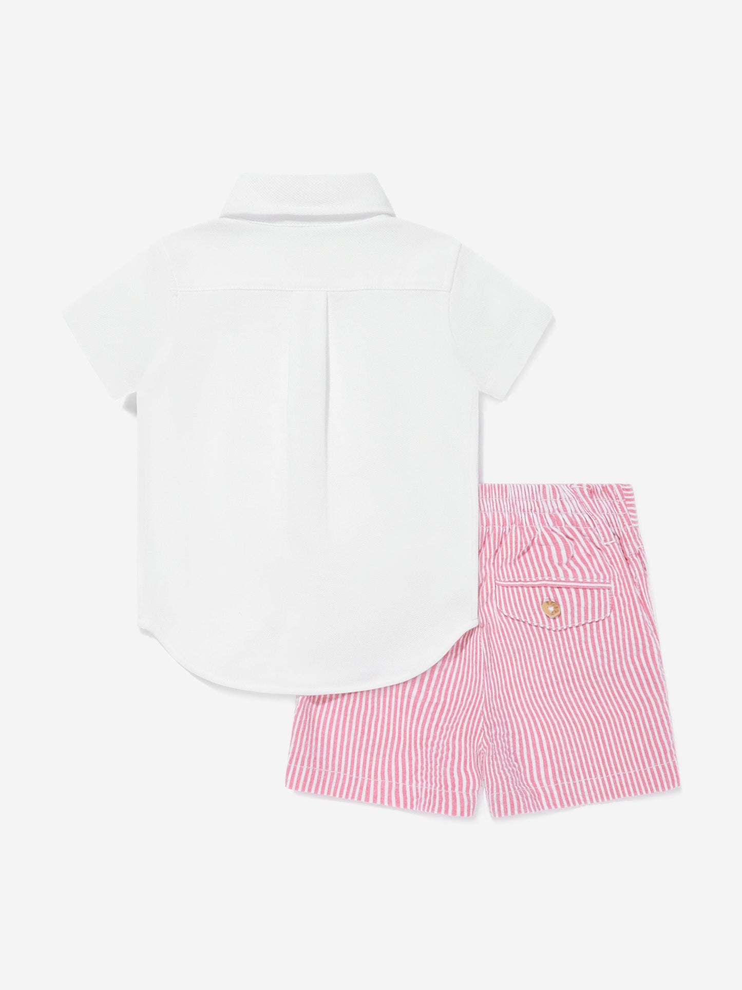 Baby Boys Short Set in Pink