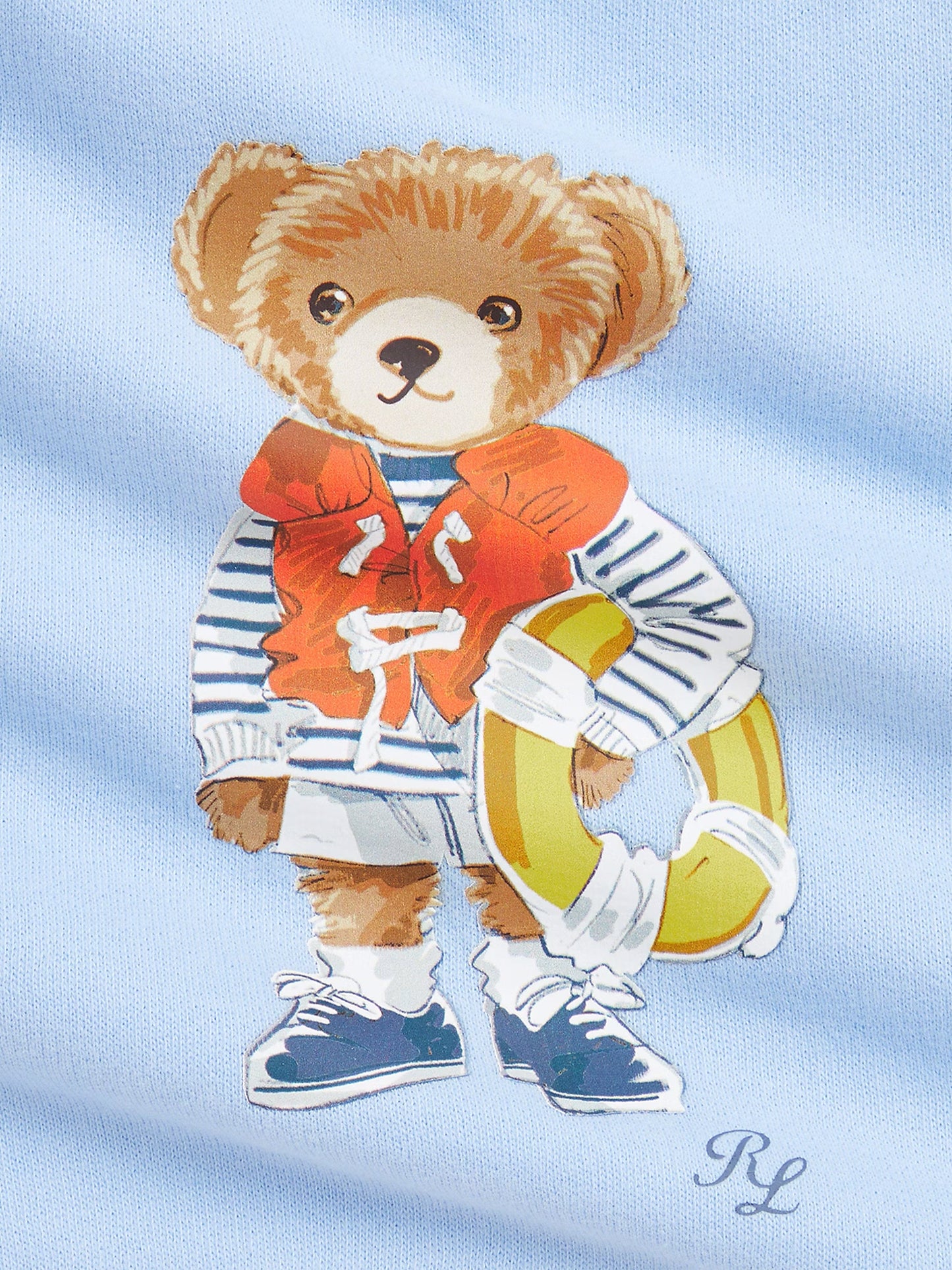 Baby Boys Bear Sweatshirt in Blue