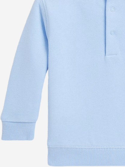 Baby Boys Bear Sweatshirt in Blue